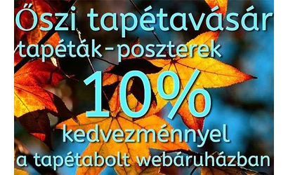 Őszi vásár!