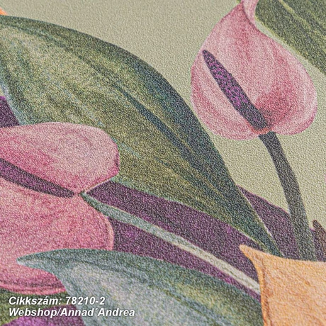 narancs-terrakotta tapéta