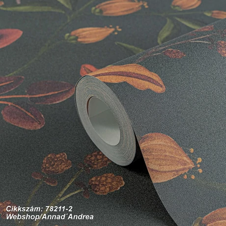 narancs-terrakotta tapéta