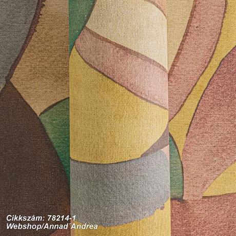 narancs-terrakotta tapéta