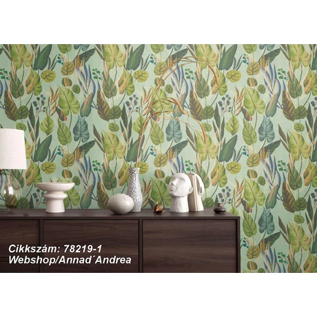 természeti mintás tapéta