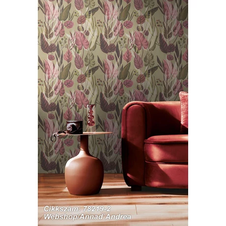 természeti mintás tapéta