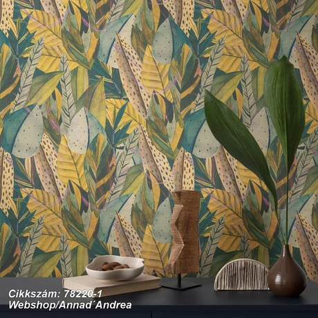 természeti mintás tapéta