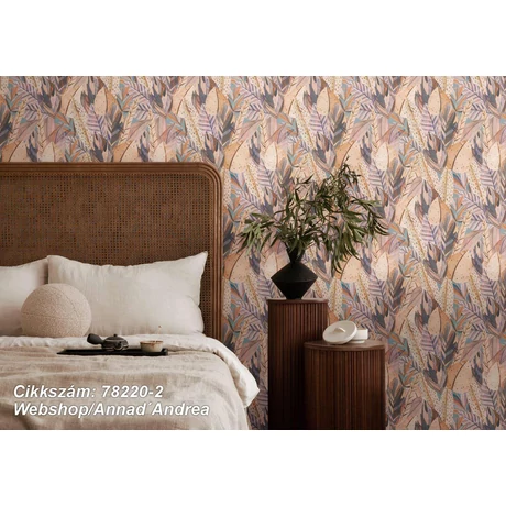 természeti mintás tapéta