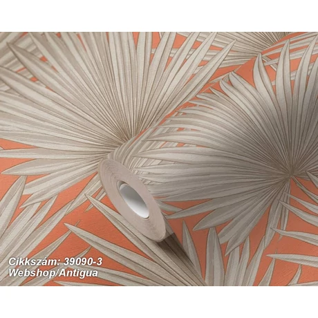 narancs-terrakotta tapéta