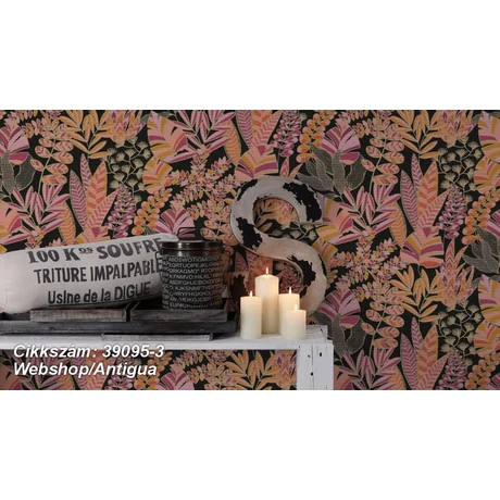 narancs-terrakotta tapéta