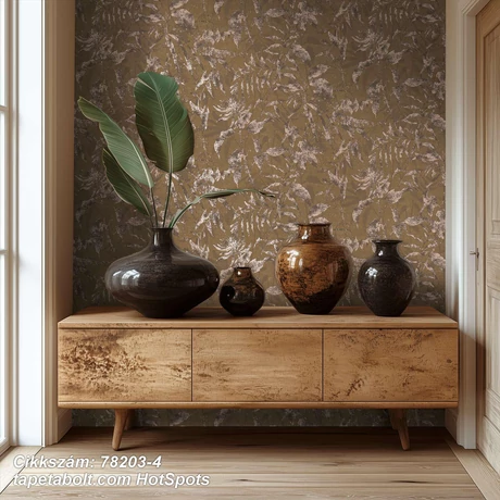 természeti mintás tapéta