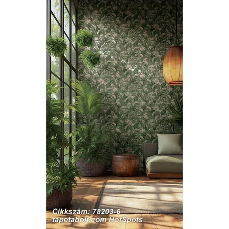 természeti mintás tapéta