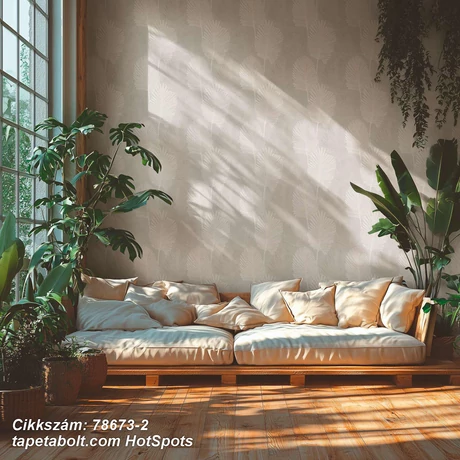 természeti mintás tapéta