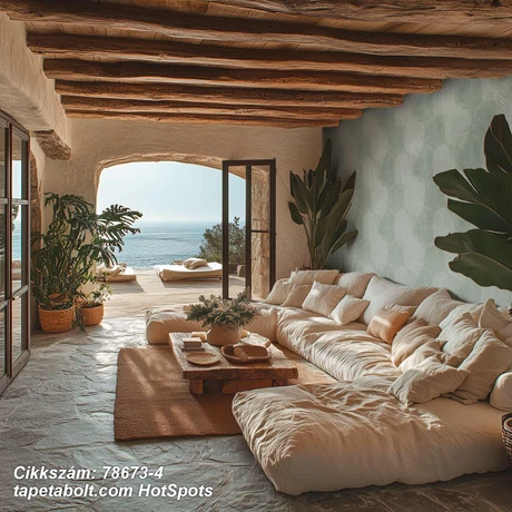 természeti mintás tapéta