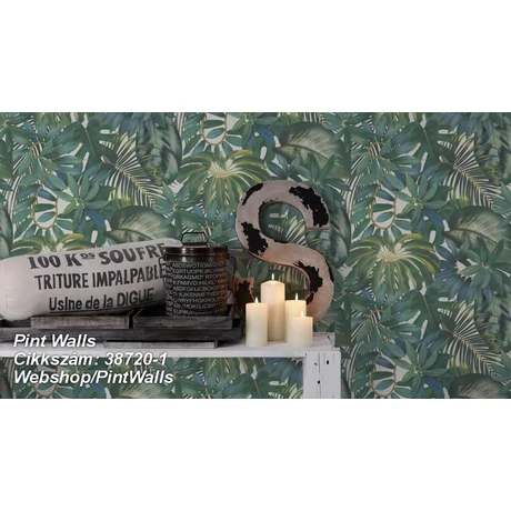 természeti mintás tapéta