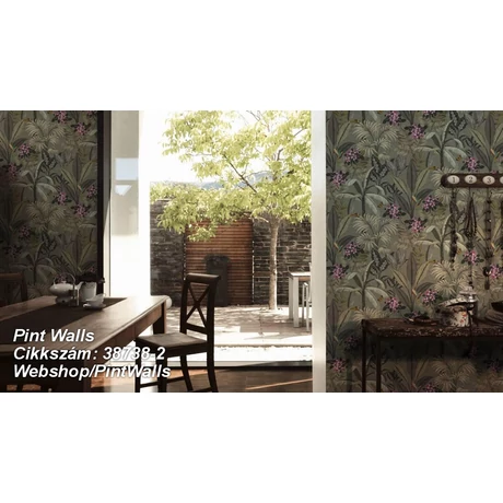 természeti mintás tapéta