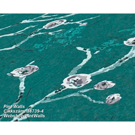 virágmintás tapéta