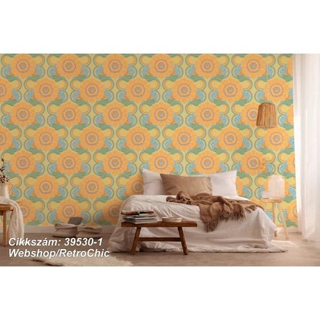 textil hatású tapéta