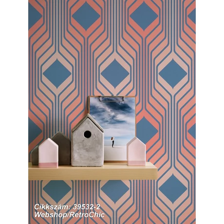 geometriai mintás tapéta