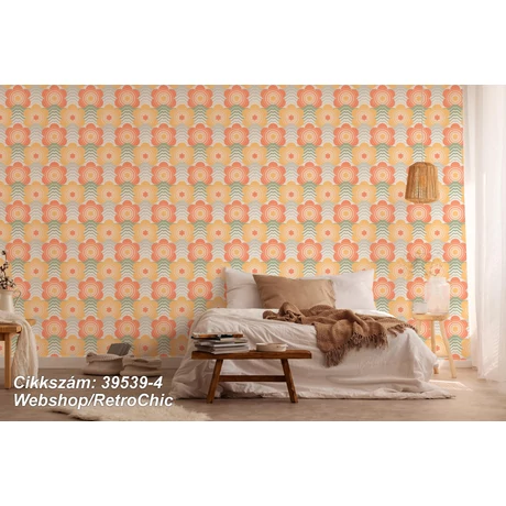 textil hatású tapéta