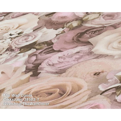 virágmintás öntapadós tapéta