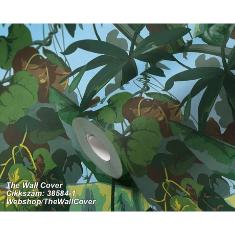 kék öntapadós tapéta