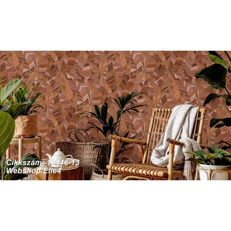 narancs-terrakotta tapéta