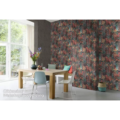 narancs-terrakotta tapéta