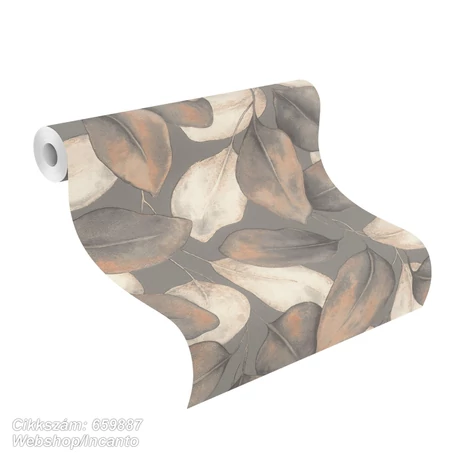 narancs-terrakotta tapéta